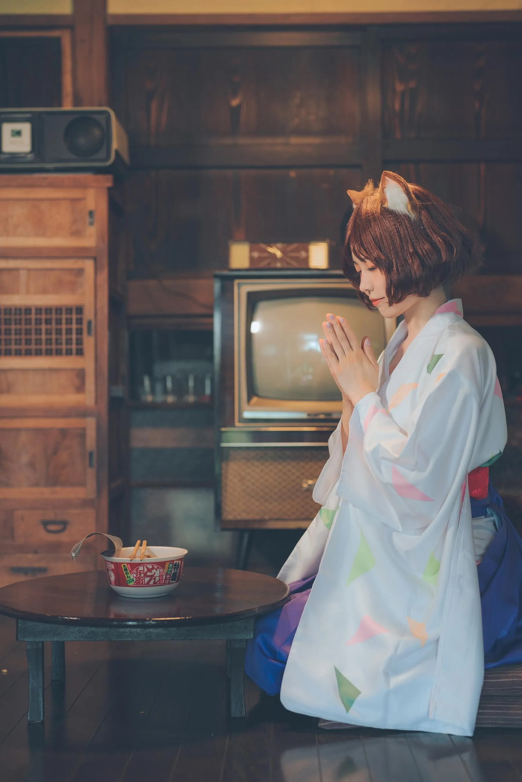 ElyEE子 – NO.113 2023.July A-Dongitsune ~Taisho-era 大正小狐狸 [46P]插图